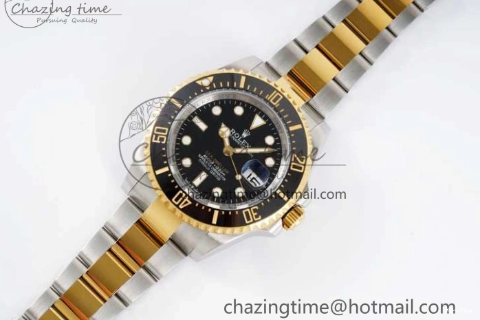 MiroTime 0127 Lightweight Sea-Dweller 126603 APF Best Edition Black Dial on SS YG Bracelet VR 2035